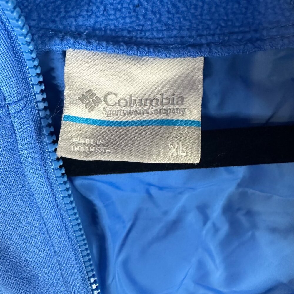 Women’s Columbia Omni Shield Jacket Puffer Coat w/ Fleece Sleeves Midweight XL - Picture 7 of 13